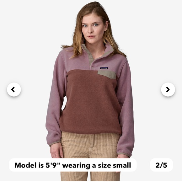 Patagonia Women's Lightweight Synchilla Snap-T Fleece Pullover - Picture 4 of 5